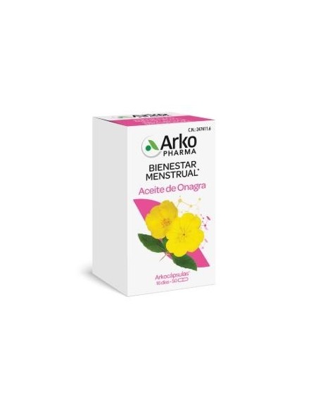 ARKOPHARMA ACEITE DE ONAGRA 50 CÁPSULAS