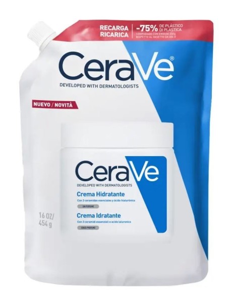 CERAVE CREMA HIDRATANTE RECARGA 473 ML