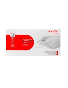 APOSAN GUANTES LÁTEZ TALLA M 50 UDS 