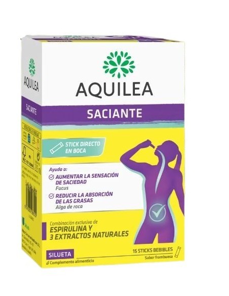 AQUILEA SACIANTE 15 STICKS SABOR `PIÑA