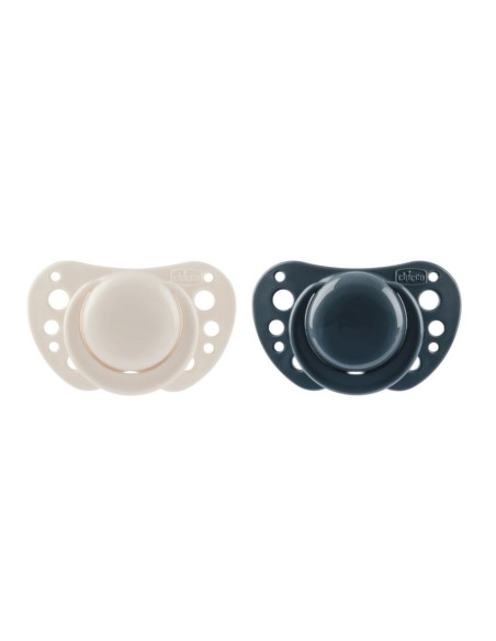 CHICCO PHYSIOAIR 6-16 MESES AZUL Y BEIGE 2 UDS 