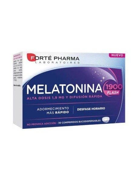 MELATONINA FLASH 1900 30 COMP BUCODISPERSABLES