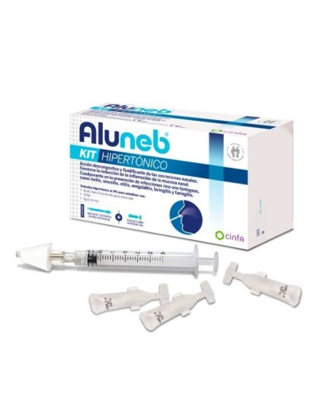 ALUNEB HIPERTÓNICO KIT 20 VIALES + 1 DISPOSITIVO