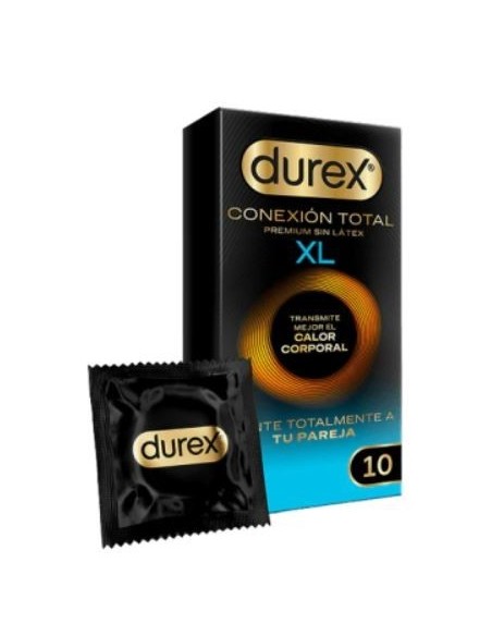 DUREX CONEXION TOTAL XL  10 PRESERVATIVOS