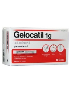 GELOCATIL   1G 10 SOBRES SOLUCION ORAL