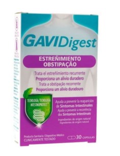 GAVIDIGEST ESTREÑIMIENTO  30 CAPSULAS