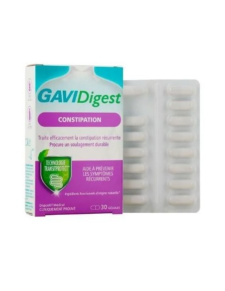 GAVIDIGEST GASES E HINCHAZON  30 CAPSULAS