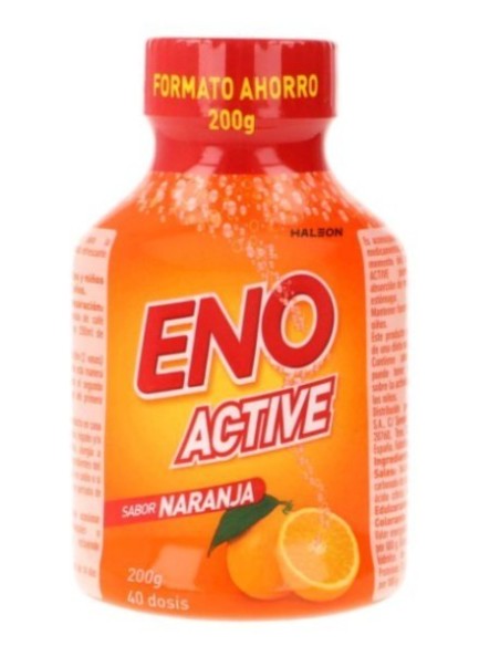 SAL DE FRUTA ENO POLVO EFERVESCENTE 1 FRASCO 200 G (SABOR NARANJA)