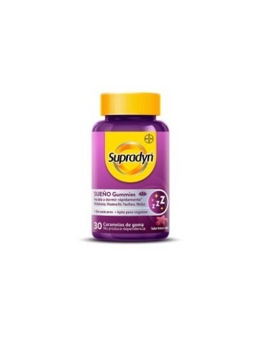 SUPRADYN SUEÑO GUMMIES  60 GUMMIES SABOR ARANDANOS