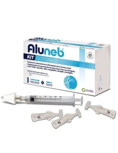 ALUNEB ISOTONICO  KIT 15 VIALES 4 ml + 1 DISPOSITIVO DE NEBULIZACIÓN NASAL