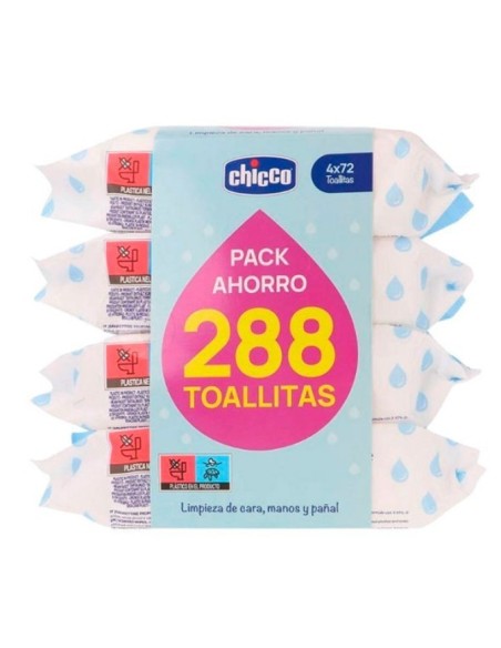 CHICCO TOALLITAS PACK ESPECIAL 72U*3