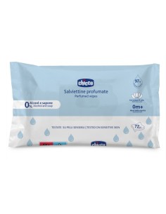 CHICCO TOALLITAS HUMEDAS SIN TAPA  72 TOALLITAS