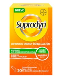 SUPRADYN ENERGY DOBLE ACCION    20 SOBRES EFERVESCENTES