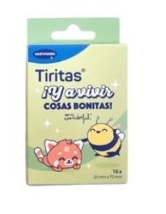 TIRITAS MR. WONDERFUL APOSITO ADHESIVO 16 UNIDADES 72 mm x 25 mm