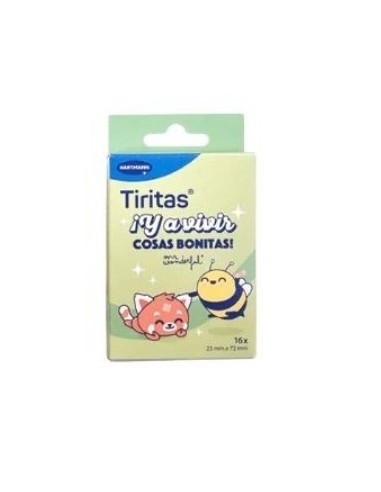 TIRITAS MR. WONDERFUL APOSITO ADHESIVO 16 UNIDADES 72 mm x 25 mm