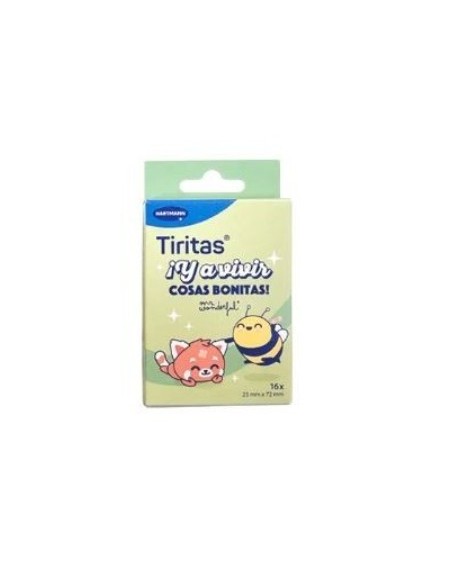 TIRITAS MR. WONDERFUL APOSITO ADHESIVO 16 UNIDADES 72 mm x 25 mm