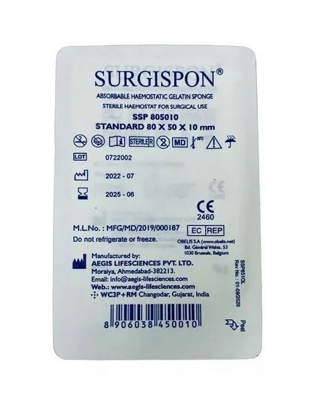 SURGISPON ESPONJA HEMOSTATICA