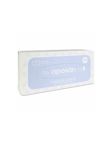 APOSAN PAÑUELOS DOBLE CAPA EXTRA SUAVE  150 UNIDADES