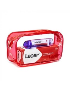 LACER CEPILLO VIAJE+PASTA 5ML+PASTA 50ML+NECESER