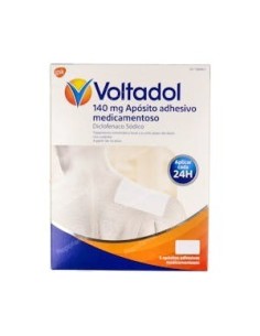 VOLTADOL 140 mg 5 APOSITOS ADHESIVOS MEDICAMENTOSOS