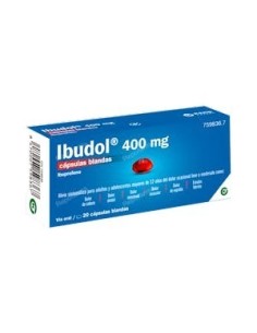IBUDOL 400 MG 20 CAPS
