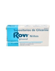 SUPOSITORIO GLICERINA ROVI INFANTIL 12U