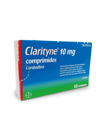CLARITYNE 10 mg 10 COMPRIMIDOS