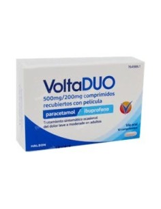 VOLTADUO 500 mg/200 mg 10 COMPRIMIDOS RECUBIERTOS