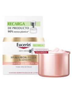 EUCERIN HYALURON FILLER+ ELASTICITY ROSE DIA FP 30 RECARGA