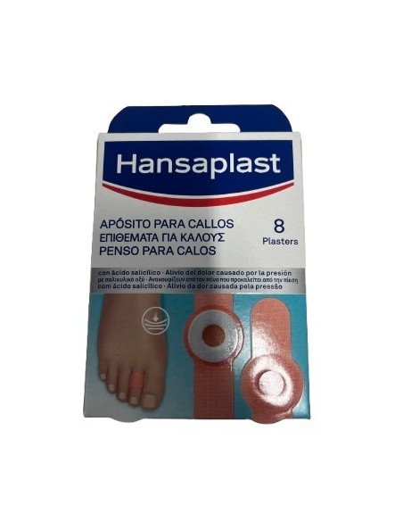 HANSAPLAST MED APOSITOS CALLOS  8 UNIDADES