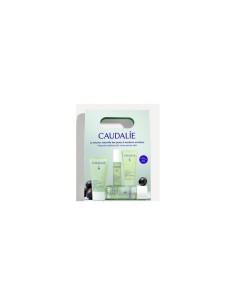 CAUDALIE VINOPURE KIT STARTER GEL LIMPIEZA 30 ML + SERUM 10 ML +FLUIDO MAT 15 ML+TONICO 50 ML