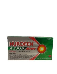 NUROFEN RAPID MINI  400 mg 10 CAPSULAS BLANDAS