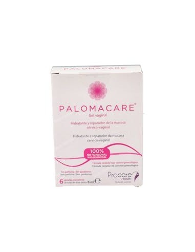 PALOMACARE GEL VAGINAL 5ML 6 CANULAS