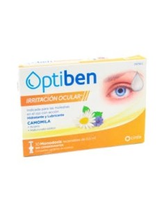 OPTIBEN IRRITACION OCULAR+  10 MONODOSIS 0,5 ml
