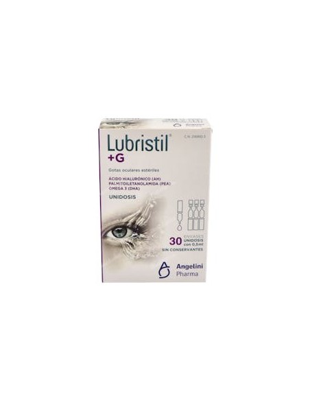 LUBRISTIL +G 30 ENVASES UNIDOSIS 0,5 ML