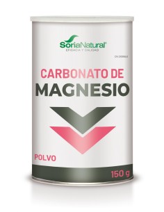 CARBONATO DE MAGNESIO SORIA NATURAL POLVO ORAL 1 BOTE 150 G