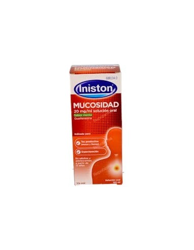 INISTON MUCOSIDAD 20 mg/ml SOLUCION ORAL 1 FRASCO 150 ml (SABOR MENTA)