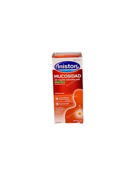 INISTON MUCOSIDAD 20 mg/ml SOLUCION ORAL 1 FRASCO 150 ml (SABOR MENTA)
