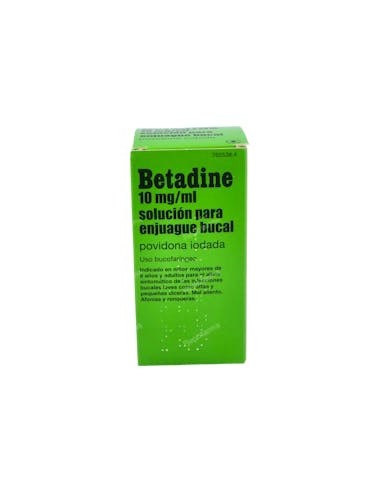BETADINE BUCAL 100 MG/ML SOLUCION BUCAL 1 FRASCO 200 ML