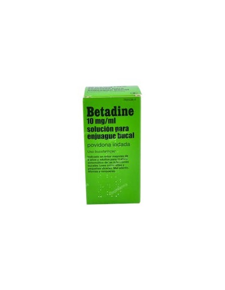 BETADINE BUCAL 100 MG/ML SOLUCION BUCAL 1 FRASCO 200 ML