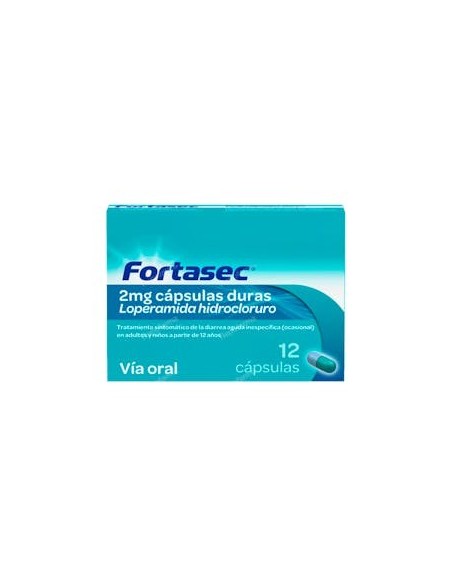 FORTASEC 2 MG 12 CAPSULAS