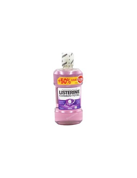 LISTERINE CUIDADO TOTAL 1 BOTELLA 750 ML PACK AHORRO