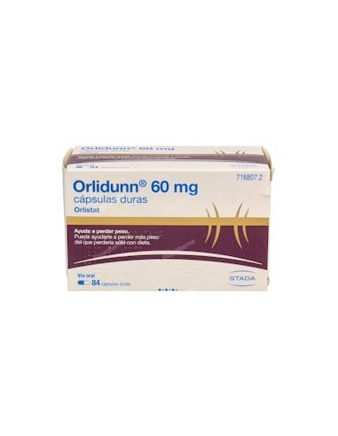 ORLIDUNN 60 mg 84 CAPSULAS