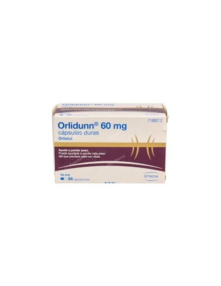 ORLIDUNN 60 mg 84 CAPSULAS