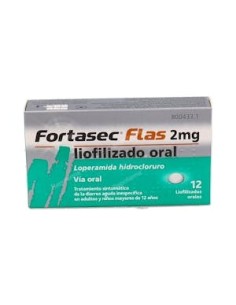 FORTASEC FLAS 2 MG 12 LIOFILIZADOS ORALES