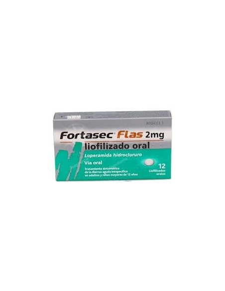 FORTASEC FLAS 2 MG 12 LIOFILIZADOS ORALES