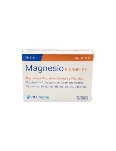 MAGNESIO B COMPLEX  30 CAPS