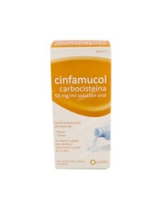 CINFAMUCOL  250 MG/5 ML SOLUCION ORAL 200 ML
