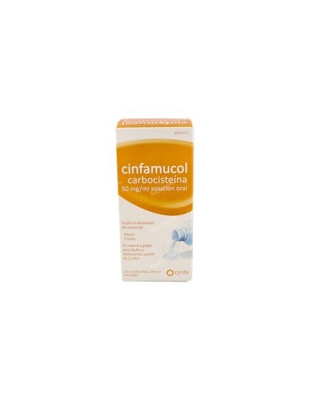 CINFAMUCOL  250 MG/5 ML SOLUCION ORAL 200 ML
