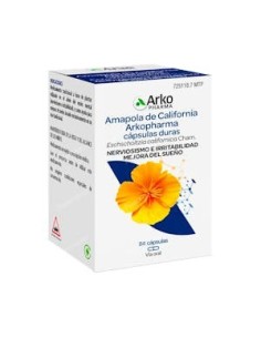AMAPOLA DE CALIFORNIA ARKOPHARMA 300 mg 84 CAPSULAS